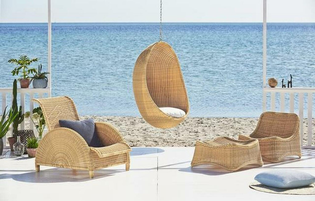 Nanna Ditzel Exterior Hanging Egg Chair - touchGOODS