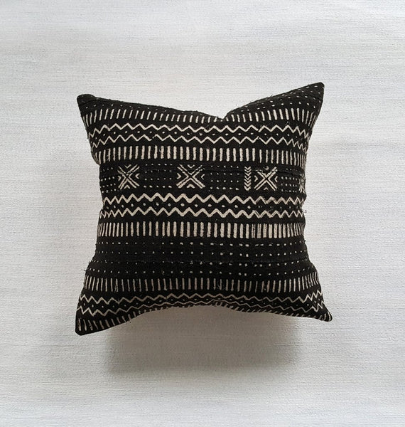 EBONY mudcloth throw pillow | touchGOODS