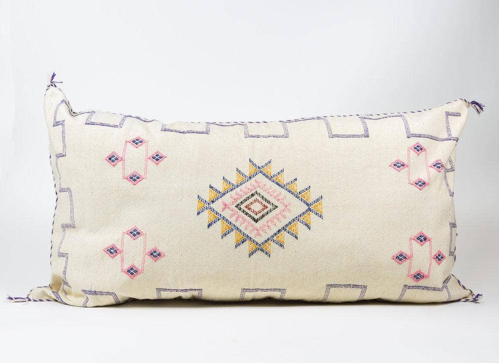 Cactus Silk Moroccan Pillow