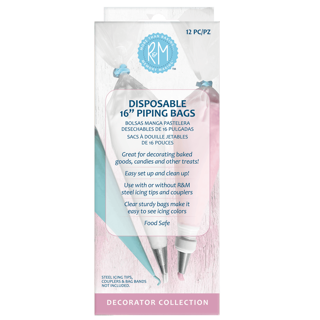 Disposable Piping Bags 16" 12PK - touchGOODS