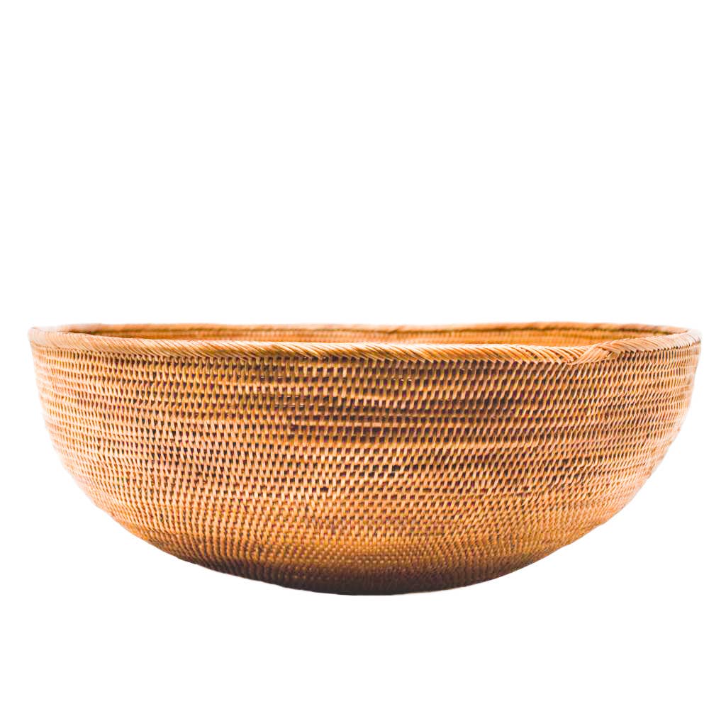 Large Rattan Bowl - touchGOODS