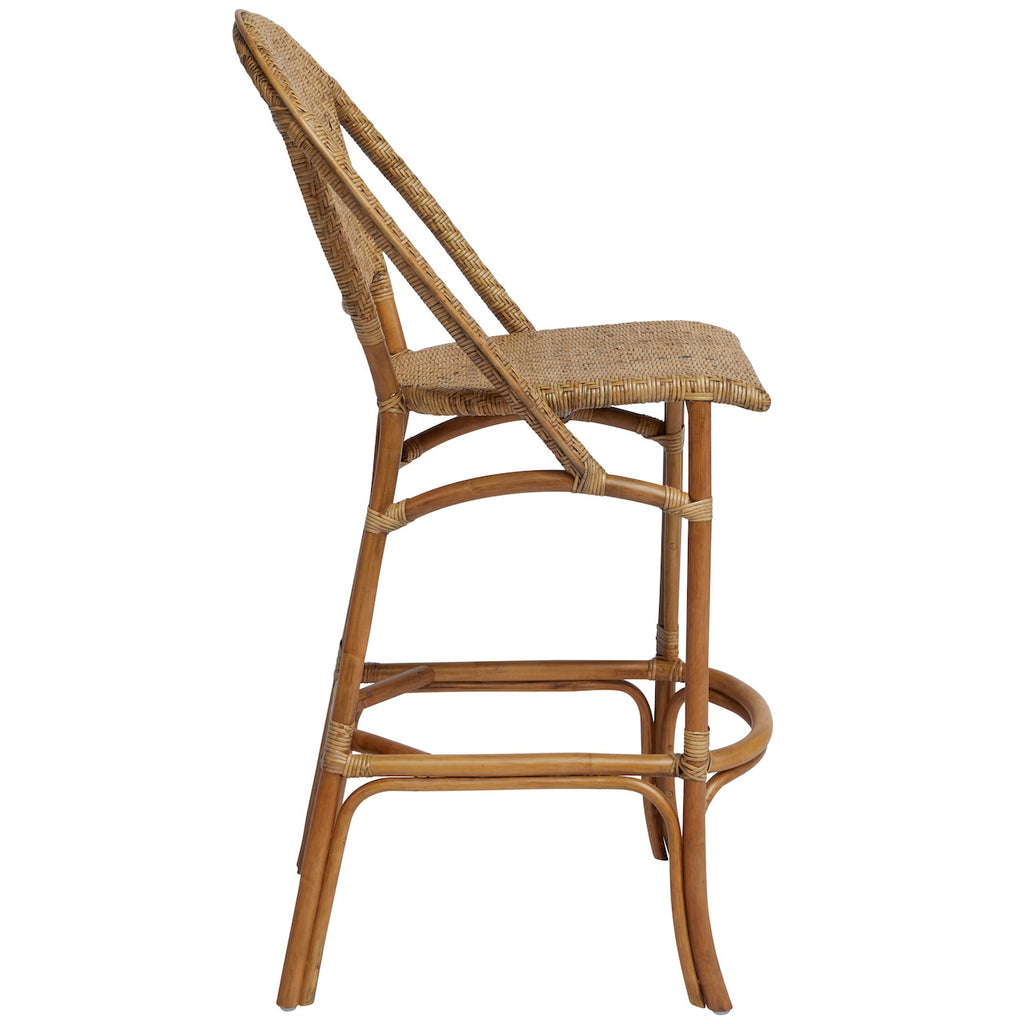 Alanis Rattan Bar Stool - touchGOODS