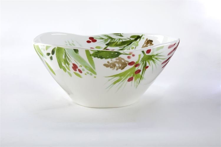 Winter Botanical 9.5" Serve Bowl - touchGOODS